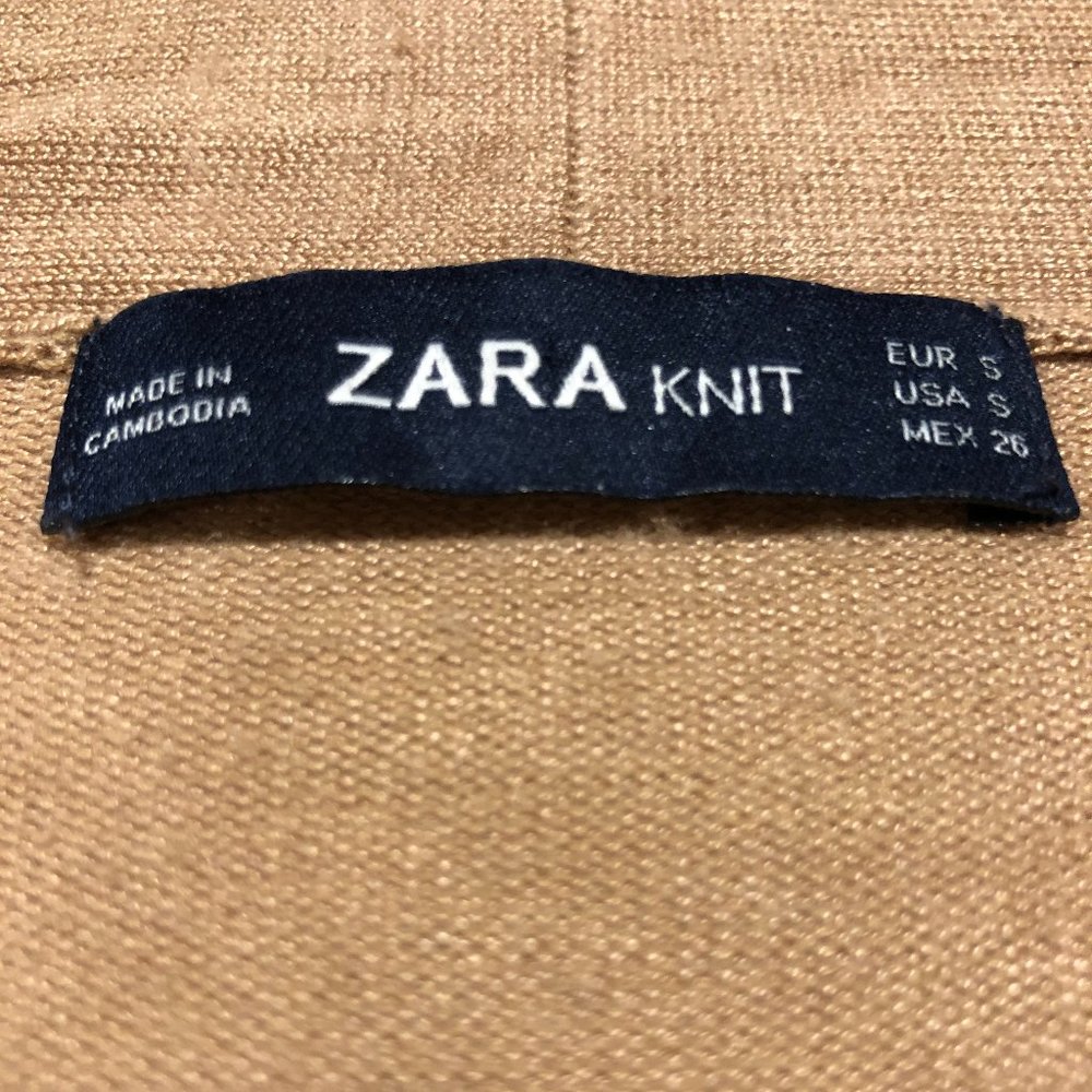 Zara || Beige Knit Sweater - Picture 6 of 8